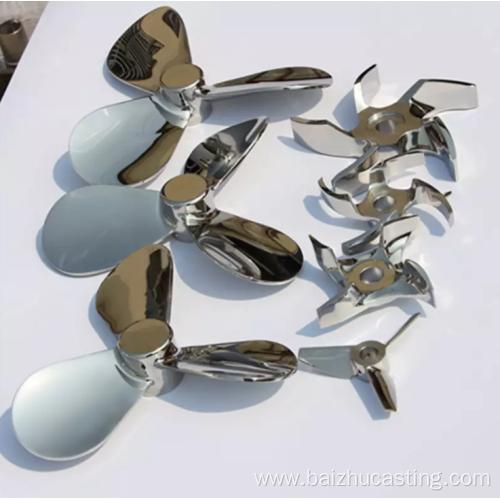 precision casting Stainless steel 316 marine ship propeller